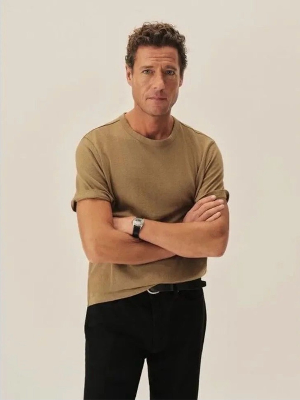 Buck Mason Yuma Hemp Classic Tee in soft cedar NWT